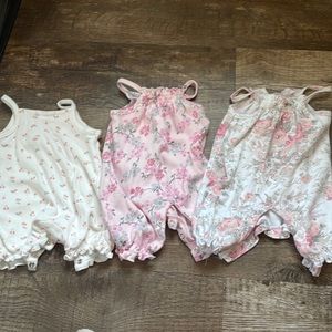 Spaghetti strap rompers